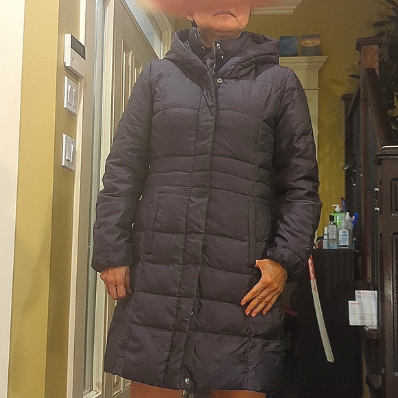 Michael kors down puffer jacket women small black ish - Picture 2 of 10